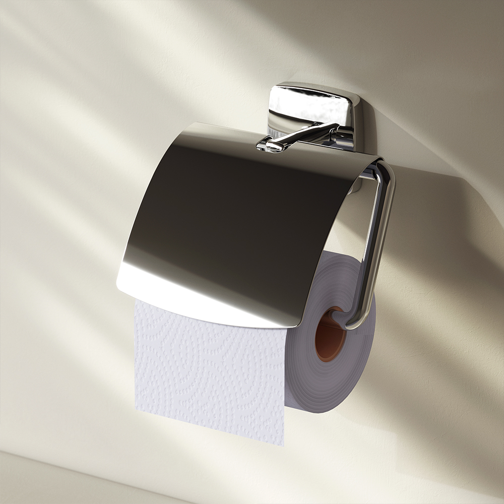 A90341400 Держатель для туалетной бумаги с крышкой