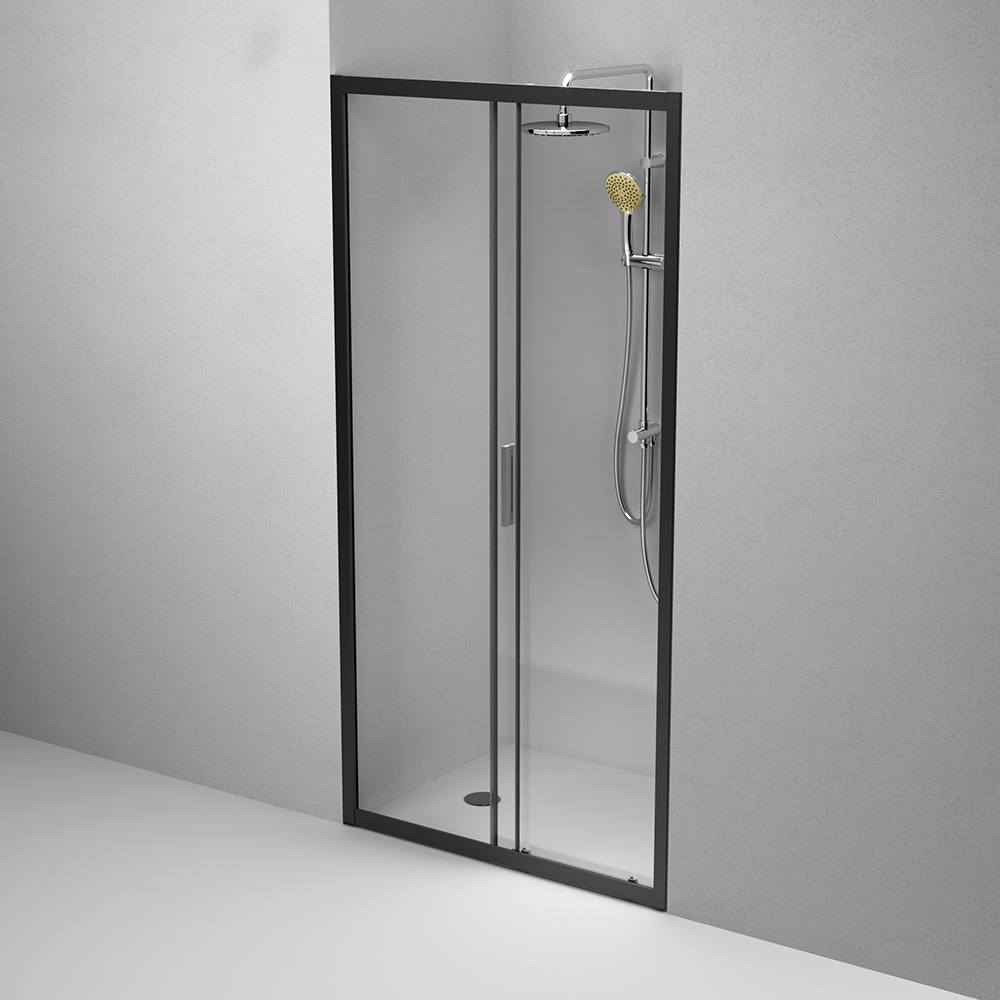 W90G-100-1-195BT Дверь душевая 100х195, стекло прозрачное
