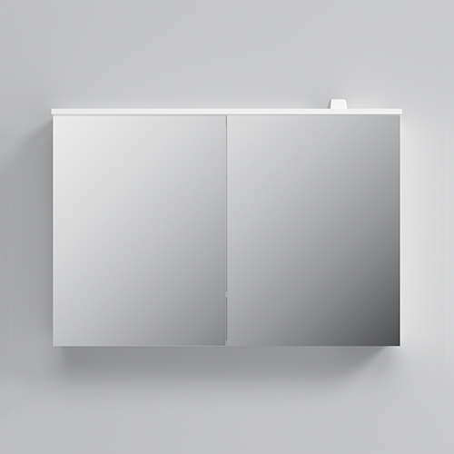 Зеркальный шкаф с LED-подсветкой, 100 см